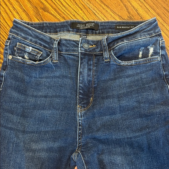 Judy Blue Slim Bootcut Fit High Rise Jeans JB88290 Size 7/28 - Picture 5 of 9